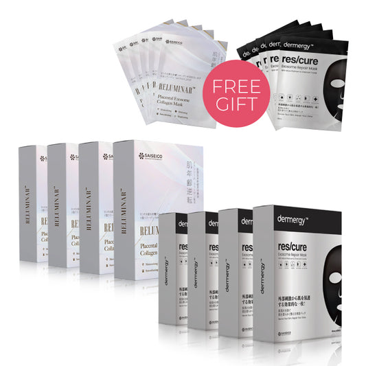 【dermergy & RELUMINAR】40+10 Dual Radiance Premium Set